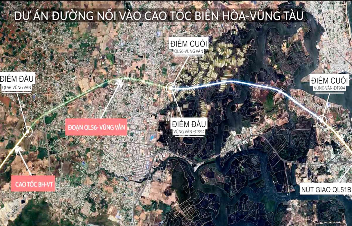 Đường nối vào cao tốc Biên Hoà – Vũng Tàu (Từ QL56 đến nút giao Vũng Vằn) (Gói thầu 35)
